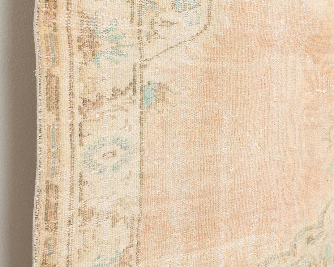Orange Turkish Oushak Rug 5' 11" x 10' Hand-Knotted | No. VR92420