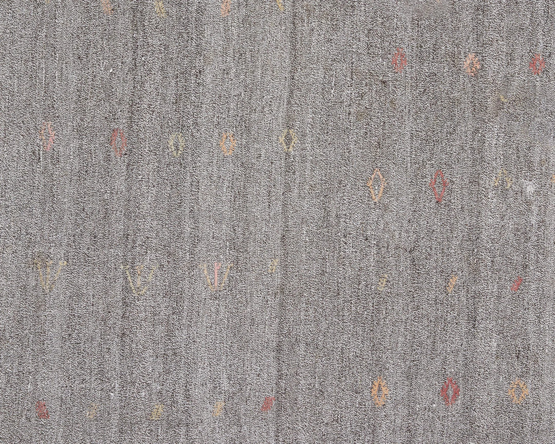 Gray Kilim Rug 6' 1" x 7' 2" | No. VR92845