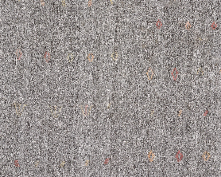 Gray Kilim Rug 6' 1" x 7' 2" | No. VR92845