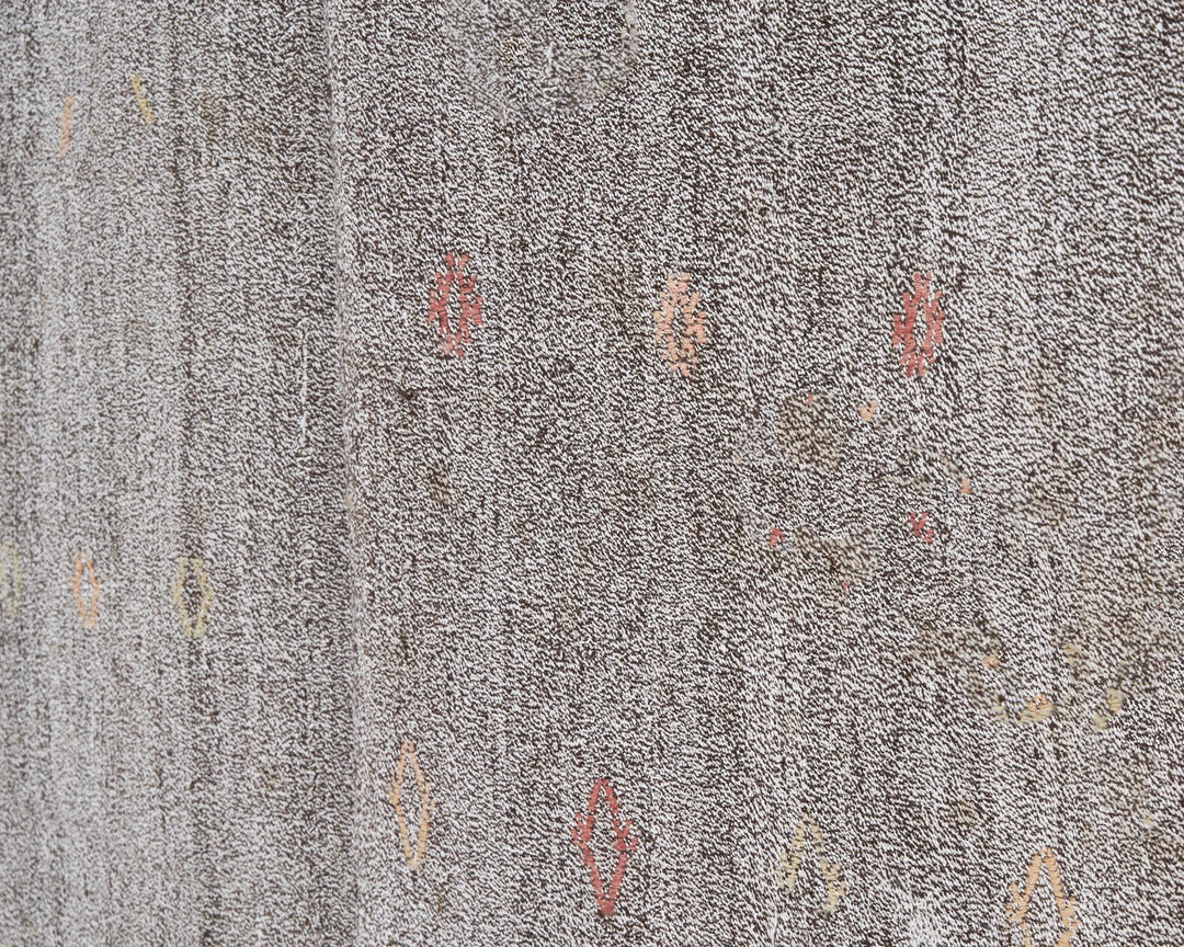 Gray Kilim Rug 6' 1" x 7' 2" | No. VR92845