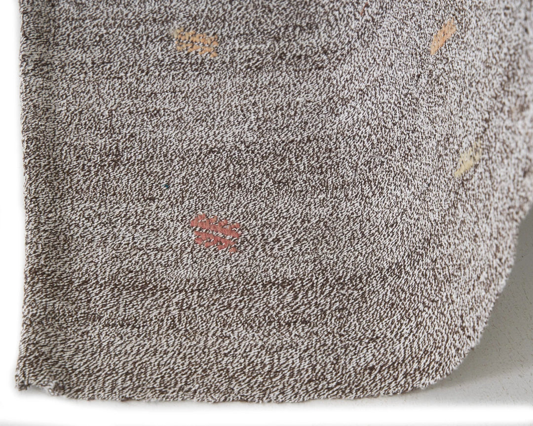 Gray Kilim Rug 6' 1" x 7' 2" | No. VR92845