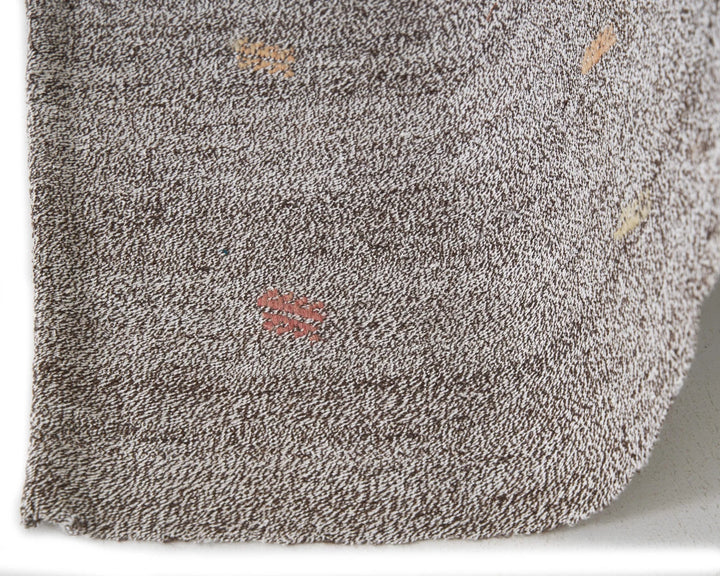 Gray Kilim Rug 6' 1" x 7' 2" | No. VR92845