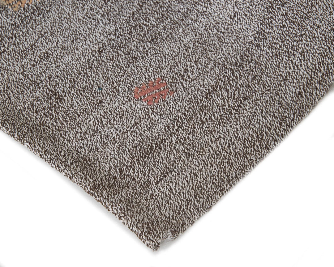 Gray Kilim Rug 6' 1" x 7' 2" | No. VR92845