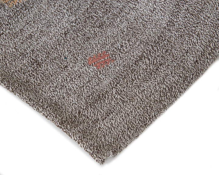 Gray Kilim Rug 6' 1" x 7' 2" | No. VR92845