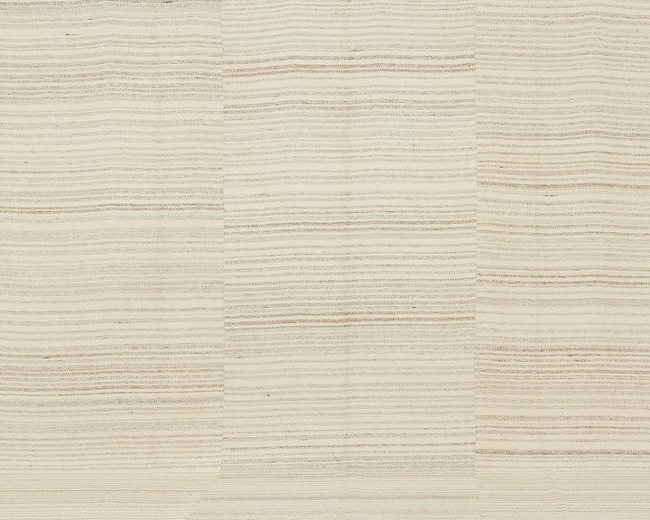 Beige Turkish Kilim Rug 10' 2" x 13' 5" Flat-Weave | No. VR92908