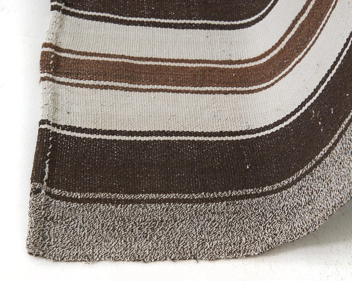 Multicolor Turkish Kilim Rug 6'7" x 7'3" Flat-Weave | No. VR92948