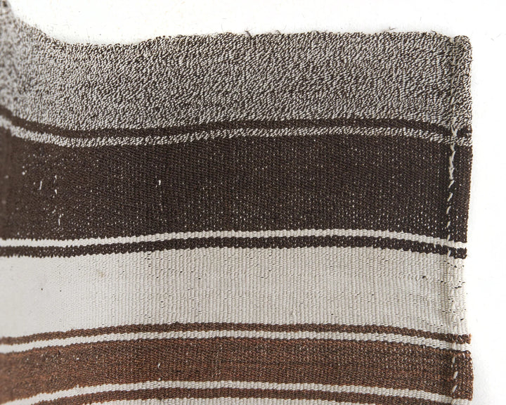 Multicolor Turkish Kilim Rug 6'7" x 7'3" Flat-Weave | No. VR92948