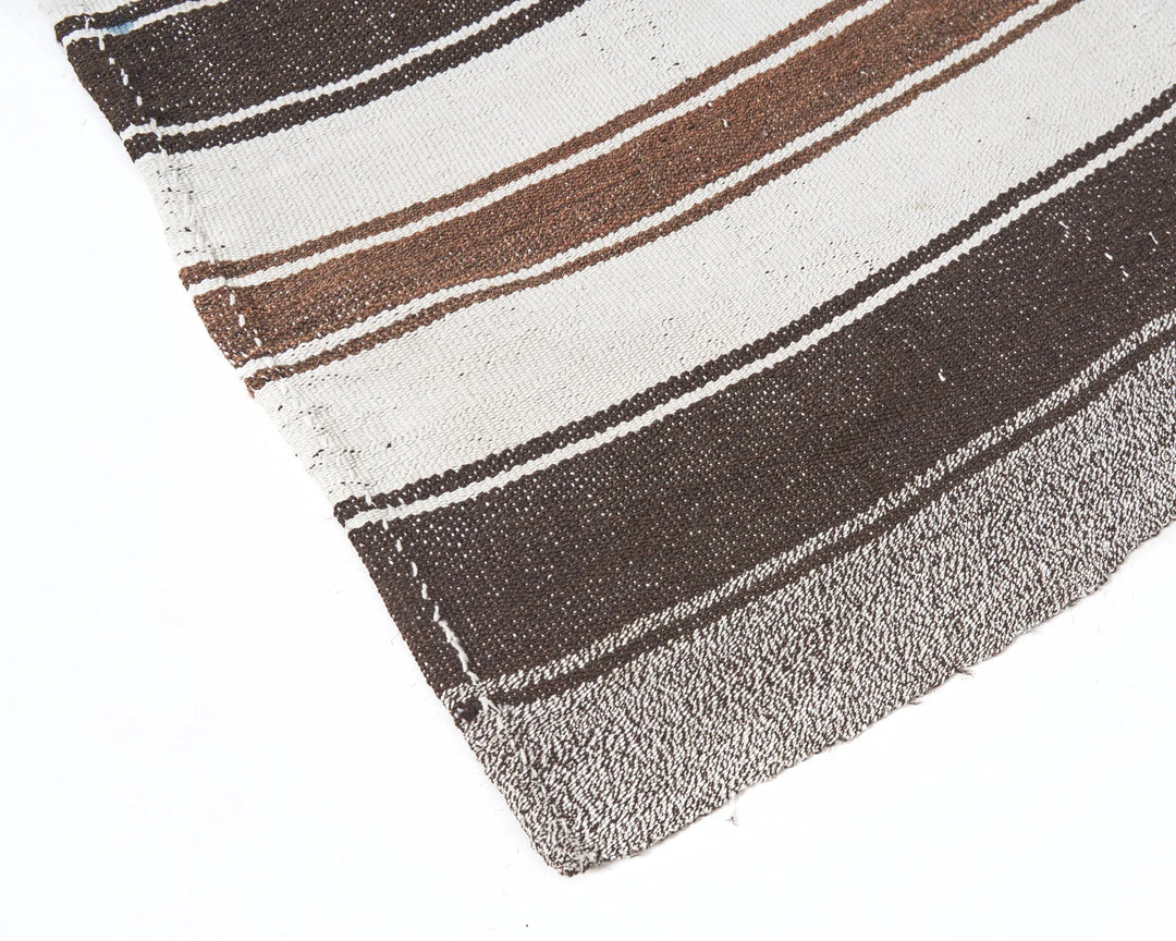 Multicolor Turkish Kilim Rug 6'7" x 7'3" Flat-Weave | No. VR92948