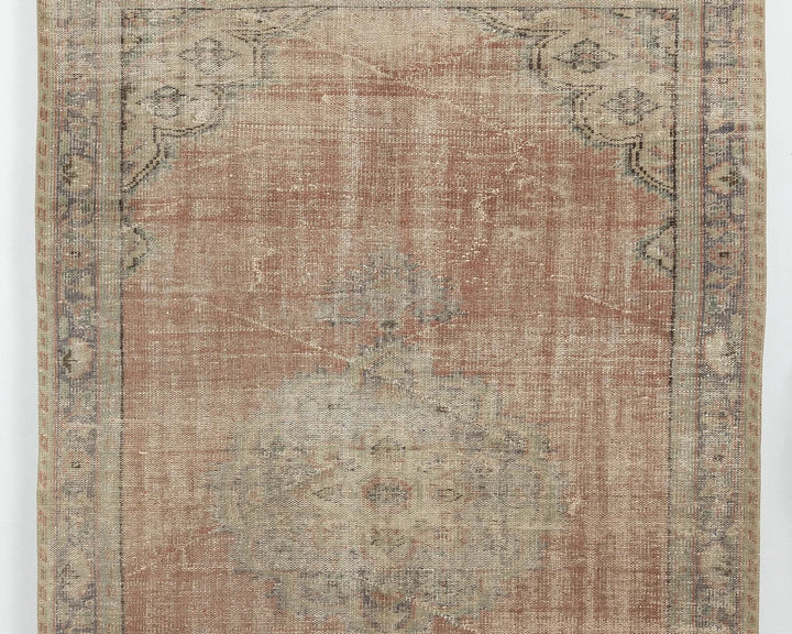 Multicolor Turkish Oushak Rug 5' 4" x 8' 5" Hand-Knotted | No. VR93101