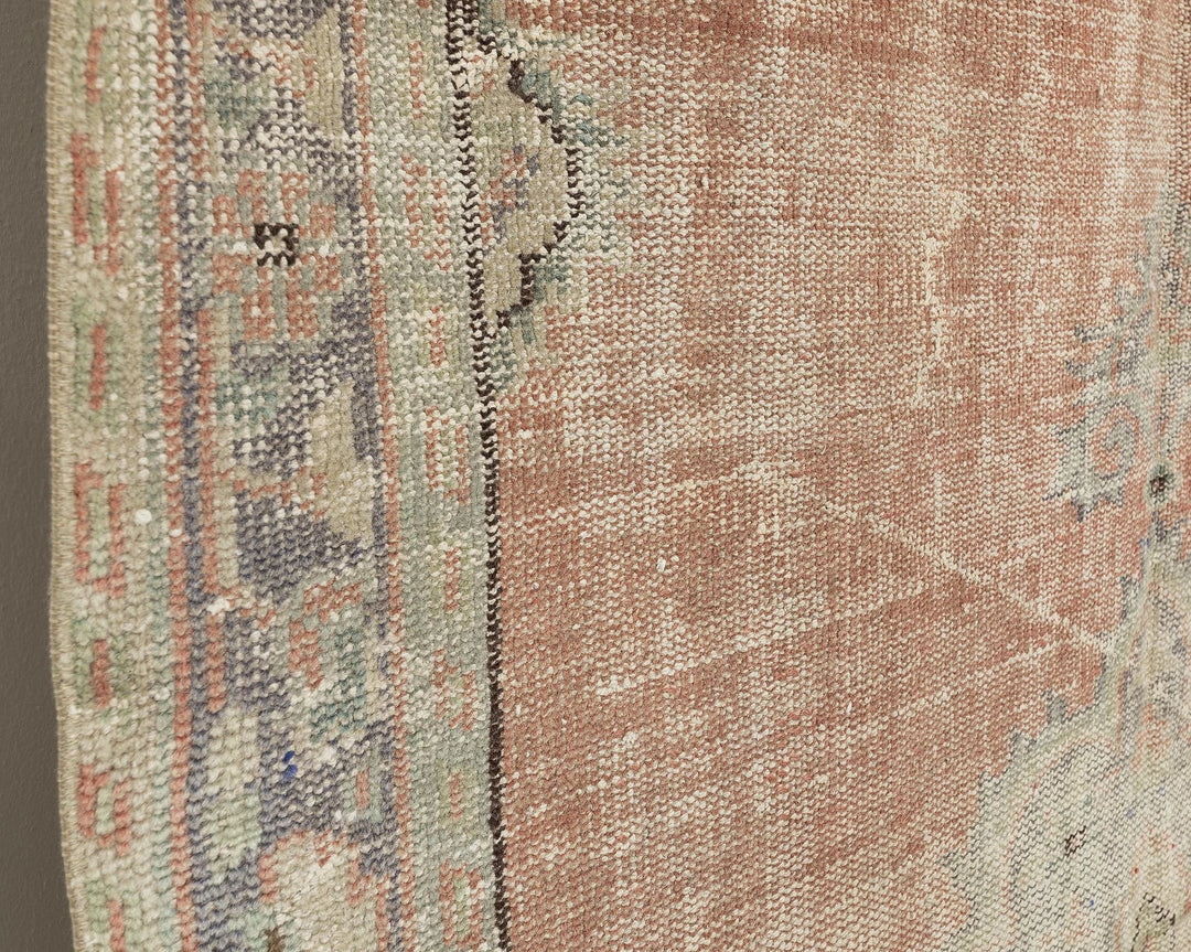 Multicolor Turkish Oushak Rug 5' 4" x 8' 5" Hand-Knotted | No. VR93101