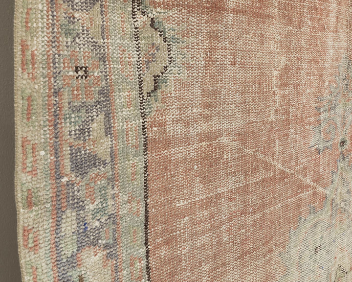 Multicolor Turkish Oushak Rug 5' 4" x 8' 5" Hand-Knotted | No. VR93101