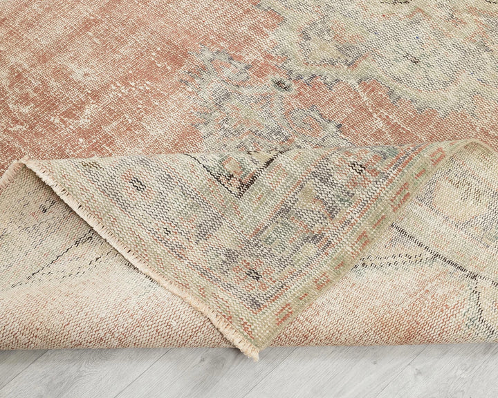 Multicolor Turkish Oushak Rug 5' 4" x 8' 5" Hand-Knotted | No. VR93101