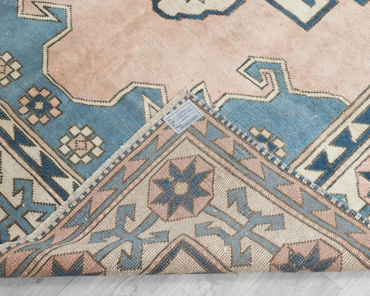Multicolor Turkish Oushak Rug 8' 2" x 5' 7" Hand-Knotted | No. VR93235