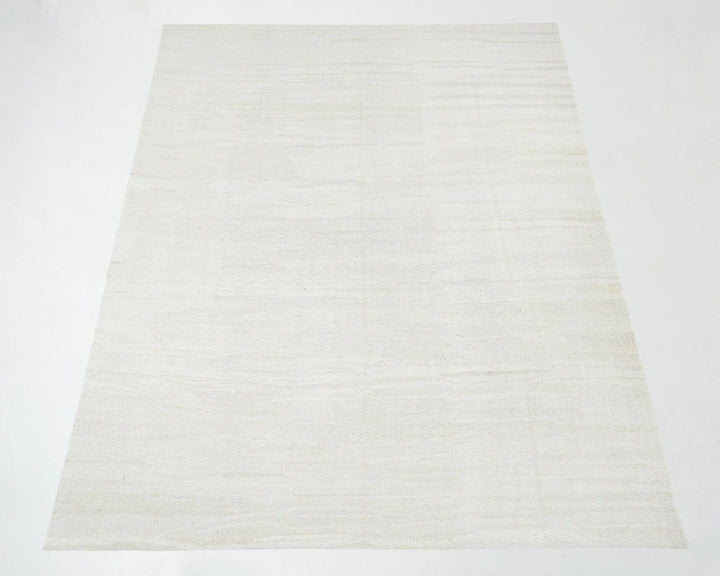 Ivory Turkish Kilim Rug 8'10" x 11'4" Flat-Weave | No. VR93237
