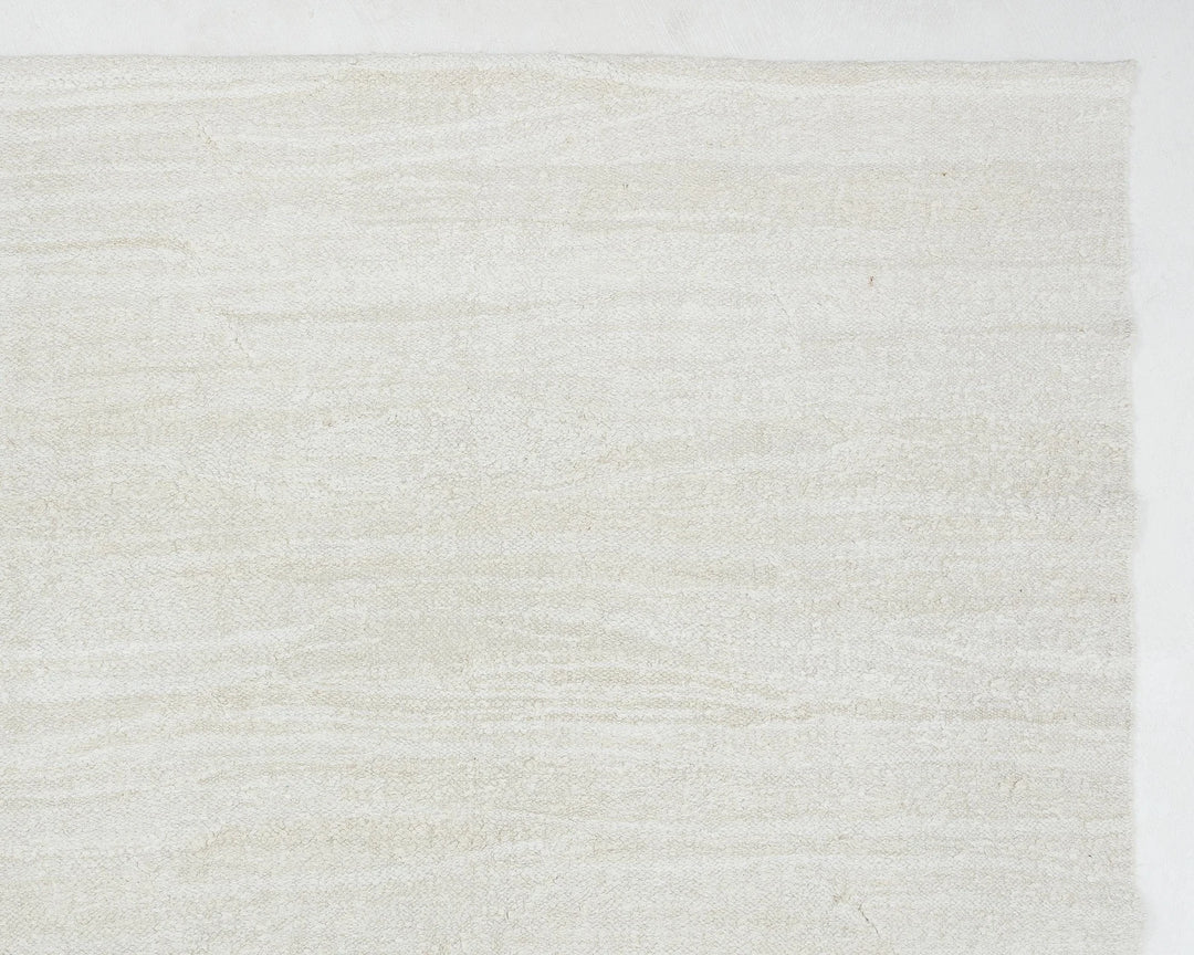 Ivory Turkish Kilim Rug 8'10" x 11'4" Flat-Weave | No. VR93237