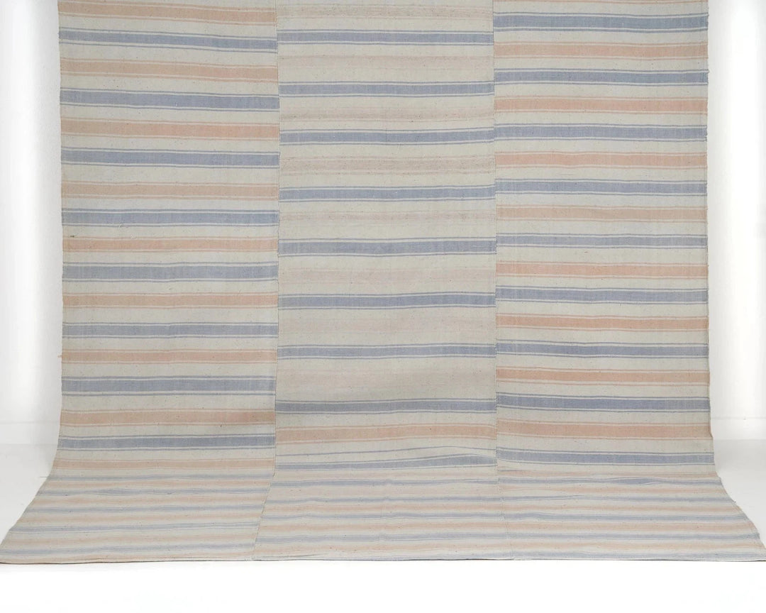 Multicolor Turkish Kilim Rug 5'5" x 10'1" Flat-Weave | No. VR93668