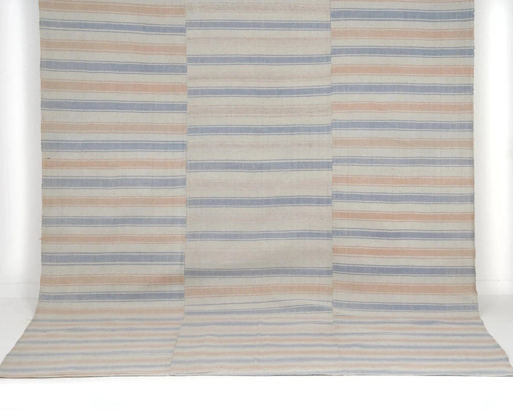 Multicolor Turkish Kilim Rug 5'5" x 10'1" Flat-Weave | No. VR93668