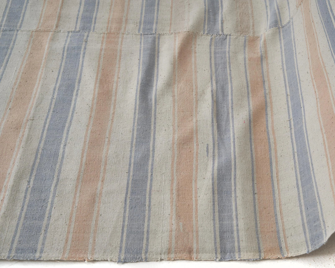 Multicolor Turkish Kilim Rug 5'5" x 10'1" Flat-Weave pattern