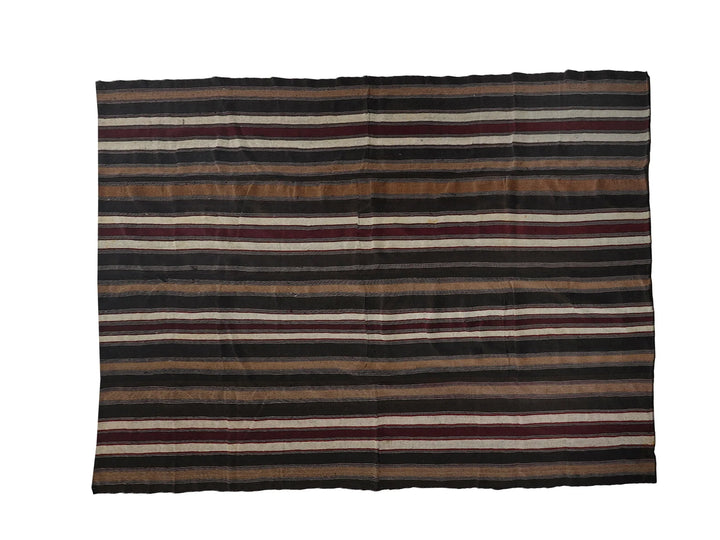 Multicolor Turkish Kilim Rug 9' 2" x 13' Flat-Weave | No. VR93927