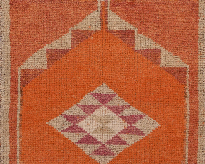 Multicolor Turkish Oushak Rug 3' x 10' 10" Hand-Knotted | No. VR94041