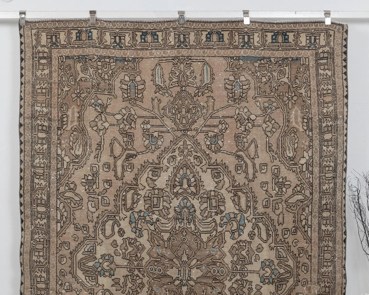 Multicolor Turkish Oushak Rug 6'6" x 10' Hand-Knotted view