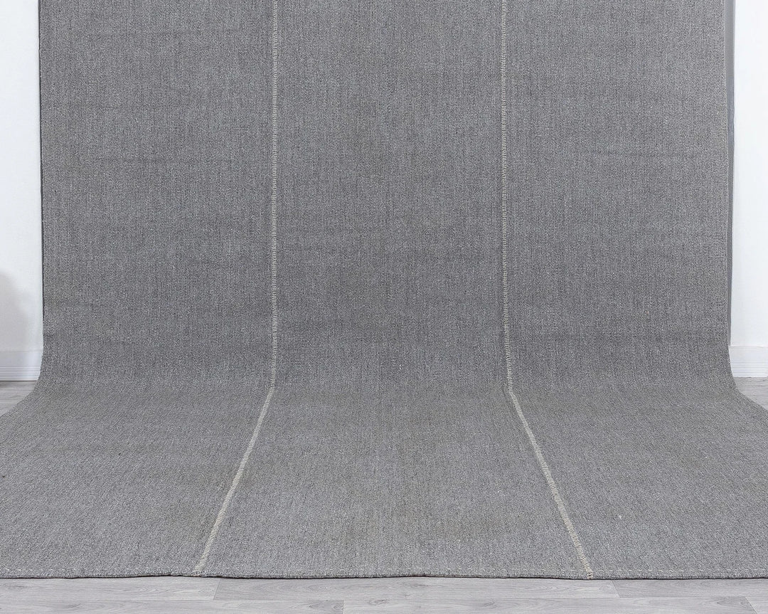 Gray Kilim Rug 9' 10" x 11' 7" | No. VR94159