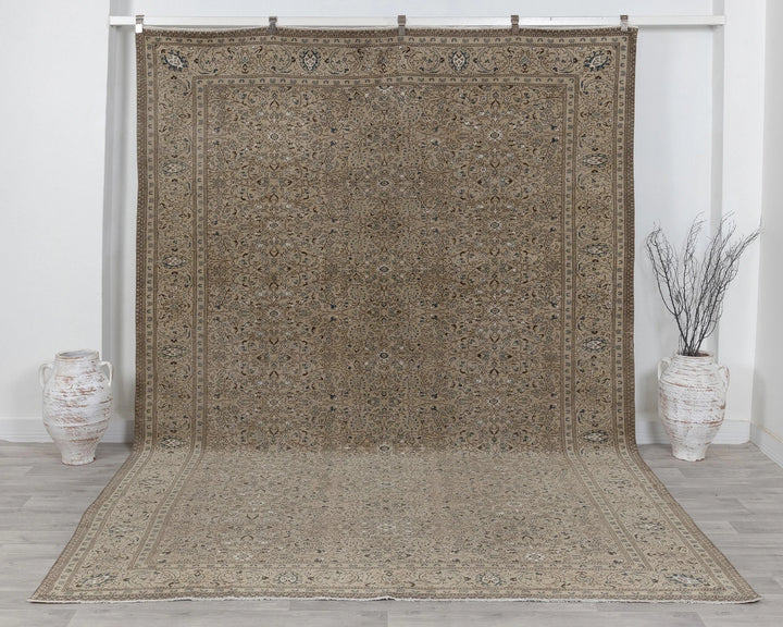 Multicolor Turkish Oushak Rug 8' 1" x 11' 8" Hand-Knotted | No. VR94244