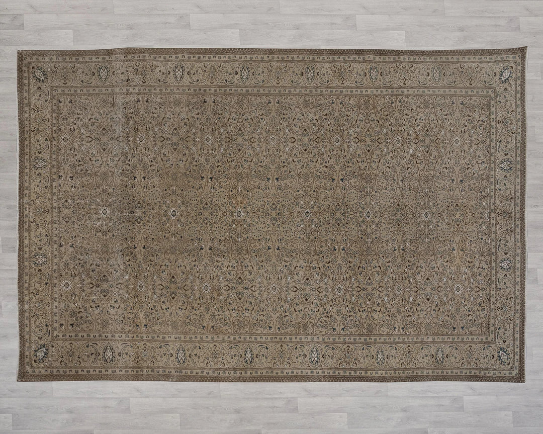 Multicolor Turkish Oushak Rug 8' 1" x 11' 8" Hand-Knotted | No. VR94244