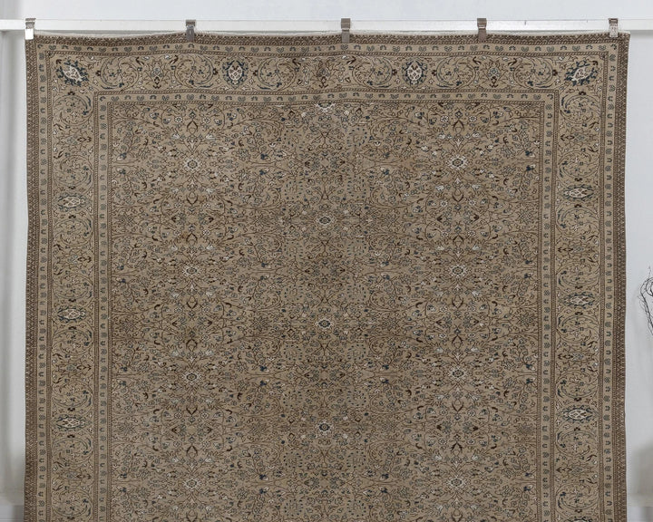 Multicolor Turkish Oushak Rug 8' 1" x 11' 8" Hand-Knotted | No. VR94244