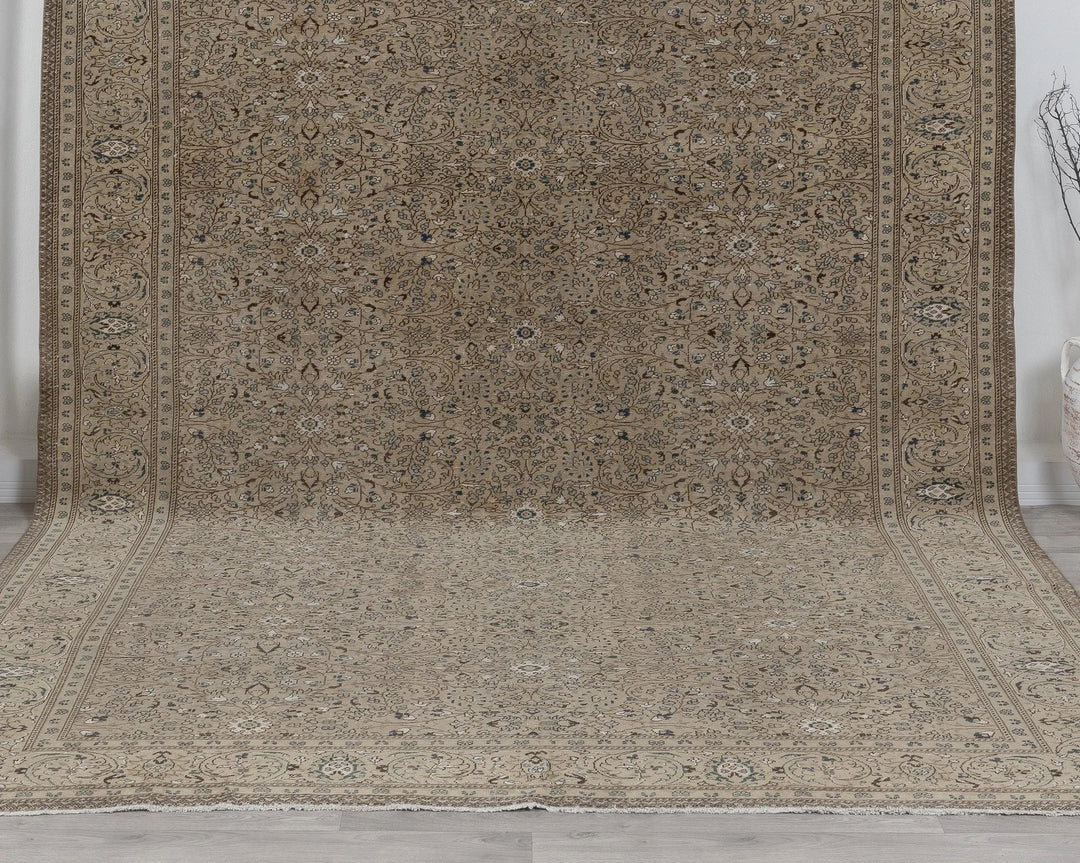 Multicolor Turkish Oushak Rug 8' 1" x 11' 8" Hand-Knotted | No. VR94244