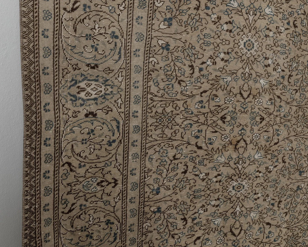 Multicolor Turkish Oushak Rug 8' 1" x 11' 8" Hand-Knotted | No. VR94244