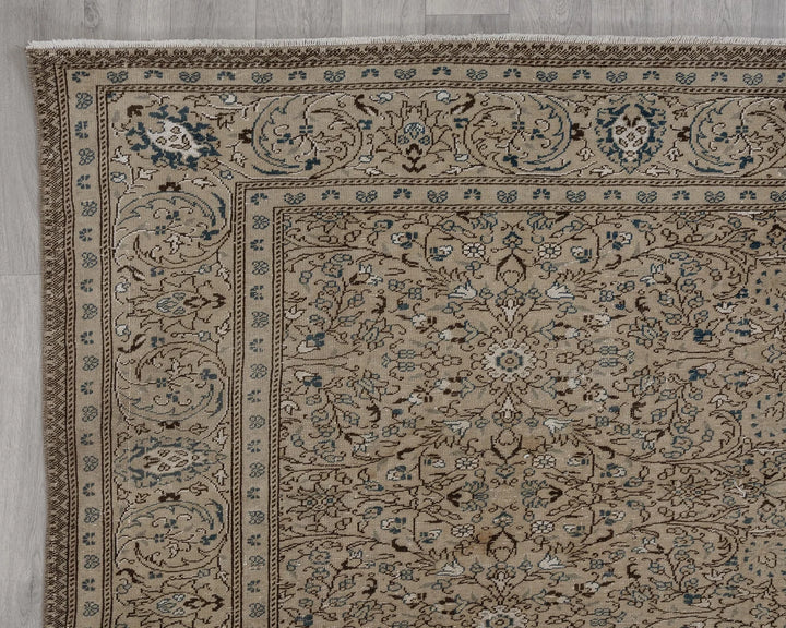 Multicolor Turkish Oushak Rug 8' 1" x 11' 8" Hand-Knotted | No. VR94244