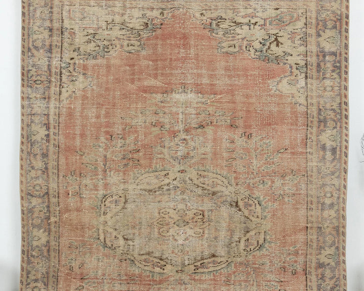 Multicolor Turkish Oushak Rug 6' x 9' 4" Hand-Knotted | No. VR94483