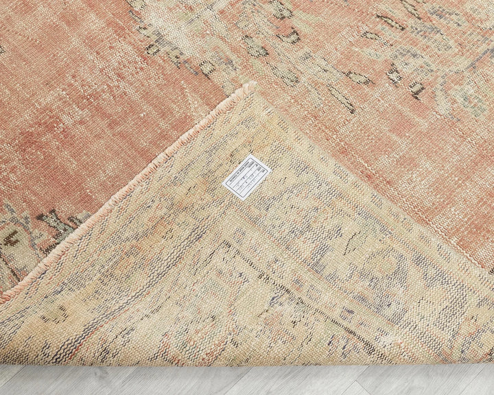 Multicolor Turkish Oushak Rug 6' x 9' 4" Hand-Knotted | No. VR94483
