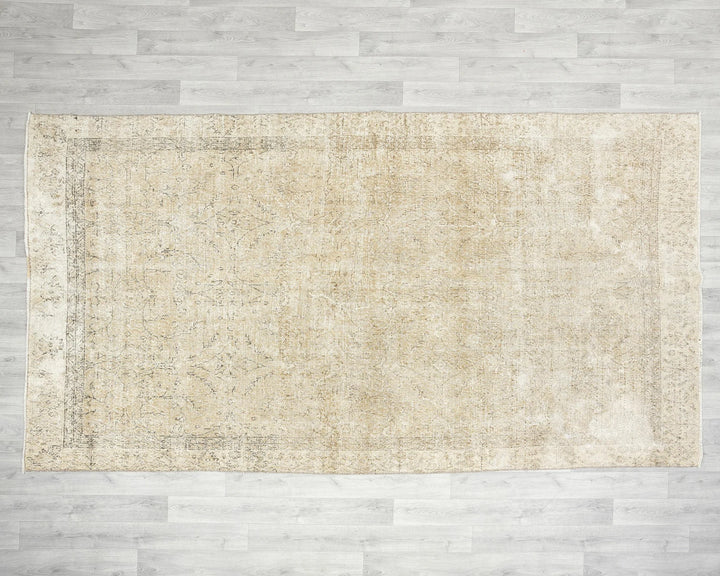 Multicolor Turkish Oushak Rug 5' 8" x 9' 11" Hand-Knotted | No. VR94545