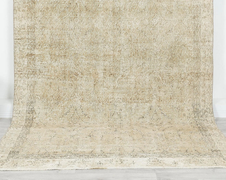 Multicolor Turkish Oushak Rug 5' 8" x 9' 11" Hand-Knotted | No. VR94545