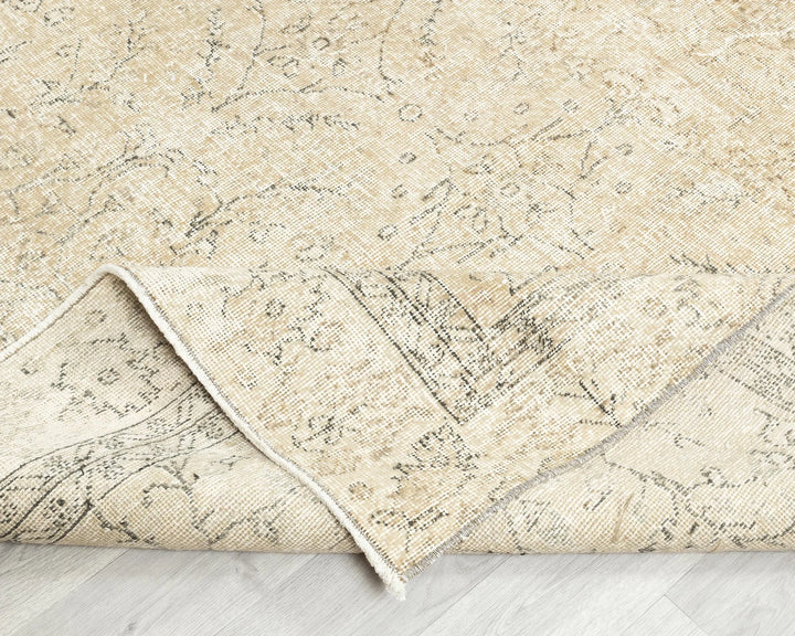 Multicolor Turkish Oushak Rug 5' 8" x 9' 11" Hand-Knotted | No. VR94545