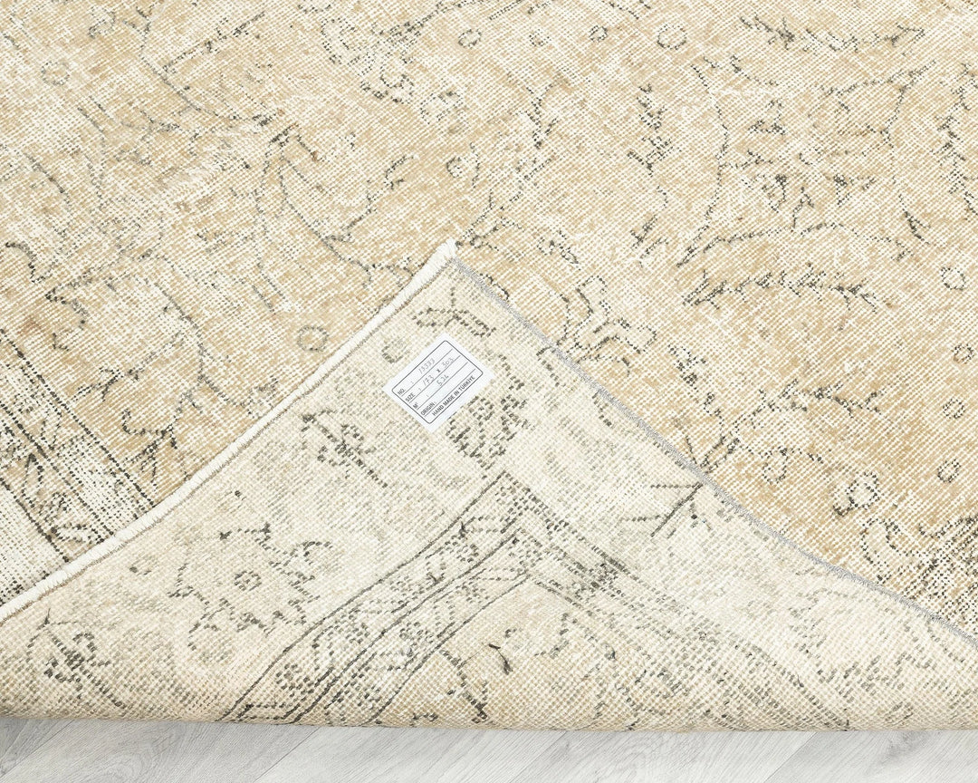 Multicolor Turkish Oushak Rug 5' 8" x 9' 11" Hand-Knotted | No. VR94545