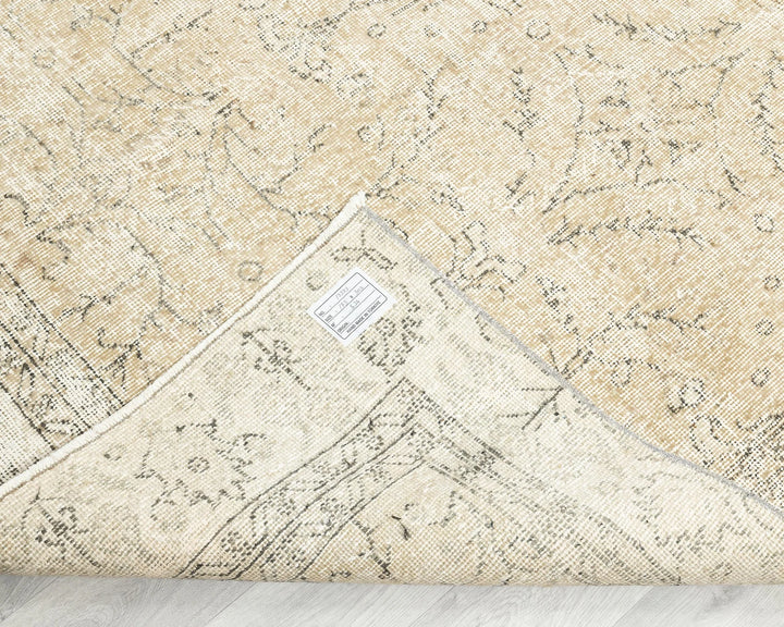 Multicolor Turkish Oushak Rug 5' 8" x 9' 11" Hand-Knotted | No. VR94545