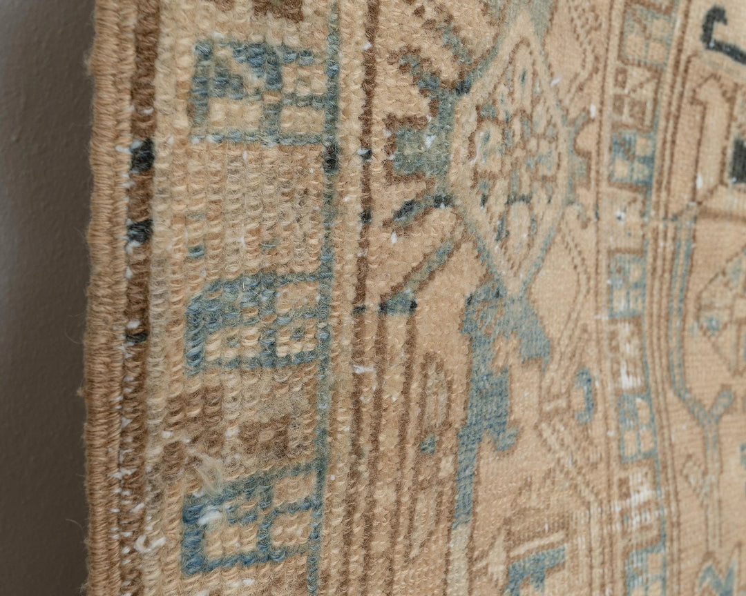 Multicolor Turkish Oushak Rug 7'8" x 10'11" Hand-Knotted | No. VR94672