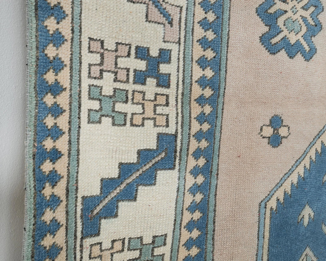 Multicolor Turkish Oushak Rug 9' 2" x 6' 1" Hand-Knotted | No. VR94700