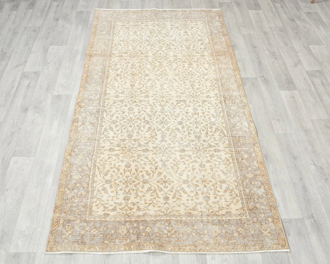 Neutral Oushak Rug 3' 7" x 6' 7" | No. VR94903