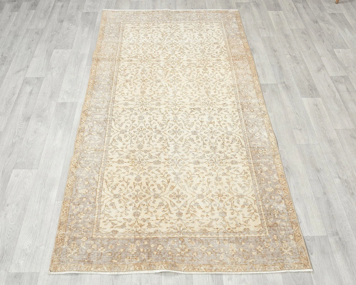Neutral Oushak Rug 3' 7" x 6' 7" | No. VR94903