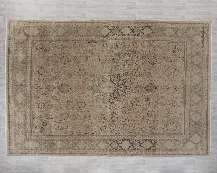 Multicolor Turkish Oushak Rug 10' x 13' 7" Hand-Knotted | No. VR95121