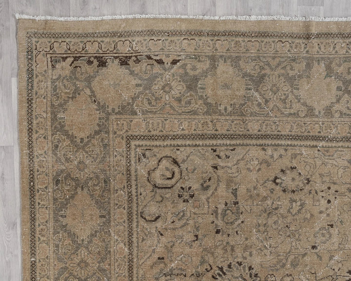 Multicolor Turkish Oushak Rug 10' x 13' 7" Hand-Knotted | No. VR95121