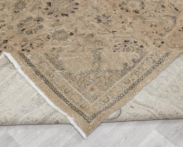Multicolor Turkish Oushak Rug 10' x 13' 7" Hand-Knotted | No. VR95121