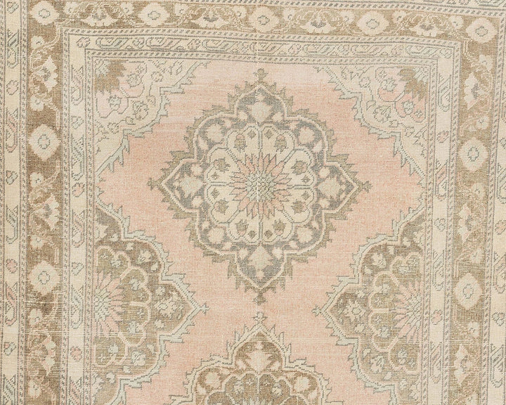 Multicolor Turkish Oushak Rug 4' 10" x 12' 6" Hand-Knotted | No. VR95215