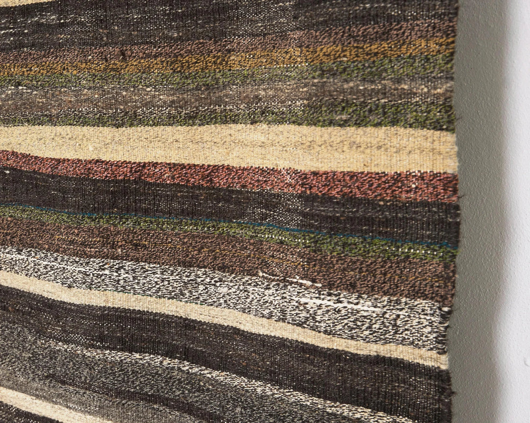 Multicolor Turkish Kilim Rug 9' x 5' 5" Flat-Weave | No. VR95248