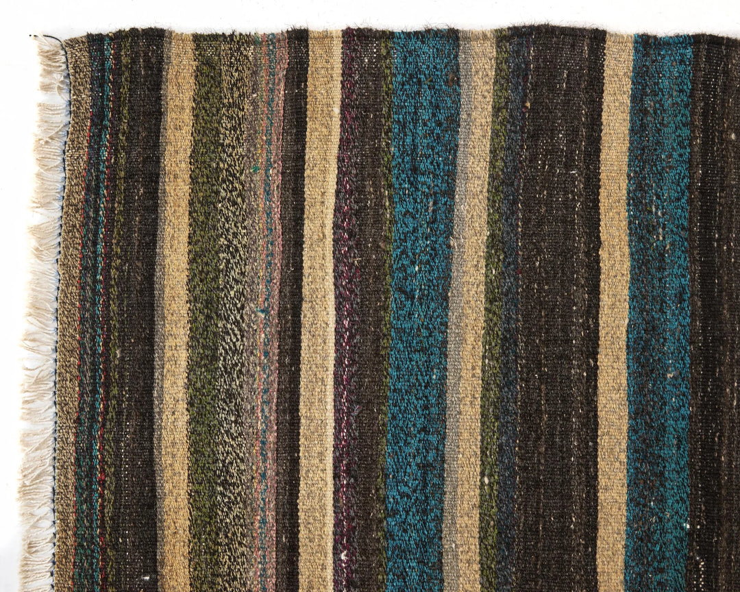 Multicolor Turkish Kilim Rug 9' x 5' 5" Flat-Weave | No. VR95248