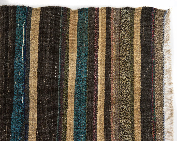 Multicolor Turkish Kilim Rug 9' x 5' 5" Flat-Weave | No. VR95248